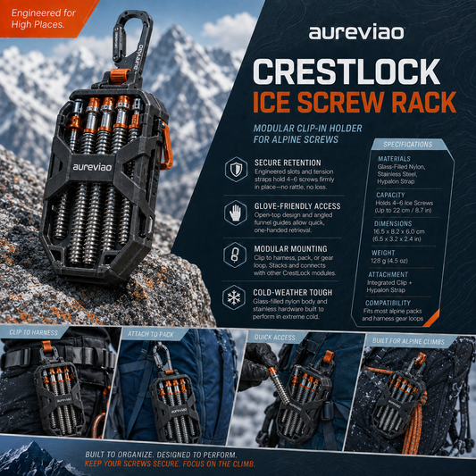 Aureviao™ CrestLock Ice Screw Rack